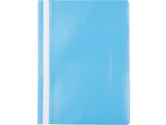 snelhechtmap ft A4 PP blauw, pak van 5 stuks