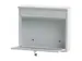 Wandbrievenbus 31.5cm Wit Staal