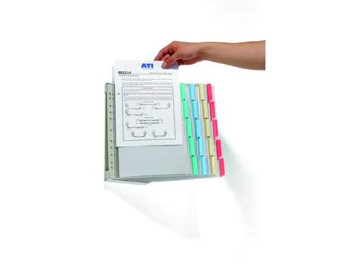 Durable 5692 Zichtpanelensysteem Wand FUNCTION WALL 20 tassen Assorti