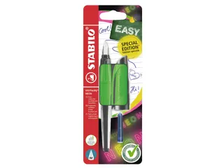 Vulpen STABILO Easybuddy M neon groen blister à 1 stuk - 1