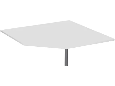 koppelelement voor bureau,90 °,BxD 1225x1225mm,v. 4voeten