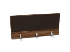 opzetpaneel bureau aanbouw achter NP-tiepolo nut BN2036-bruin 1200mm