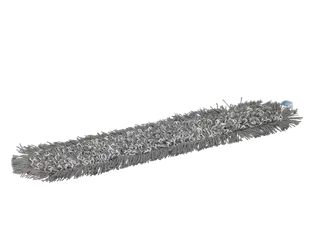 ErgoClean 549695 Damp 43 vlakmop 90cm vochtig microvezel grijs - 1
