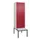 locker voor scheiding van kleding,HxBxD 2120x600x815mm,2vak