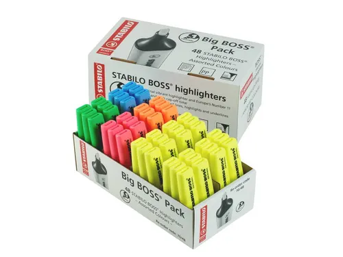 Markeerstift STABILO Boss original 70 48 stuks assorti