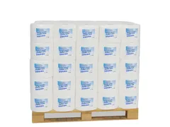 Toiletpapier maxi jumbo 2 laags 350m Wit 6 rollen Pallet
