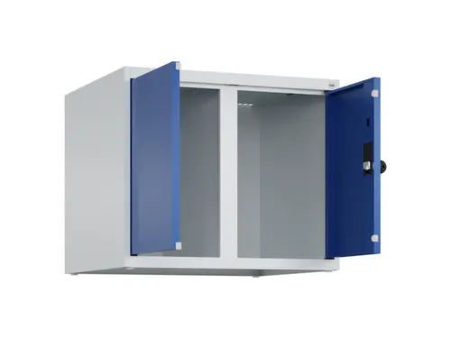 opzetkast,v. locker,2vak.,vak B 300mm,HxBxD 500x600x500mm,vleugeldeur