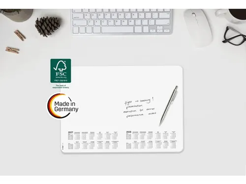 Designonderlegger Sigel punt- gelijnd wit 27/28 42x29,7cm 30 vel 80 gr