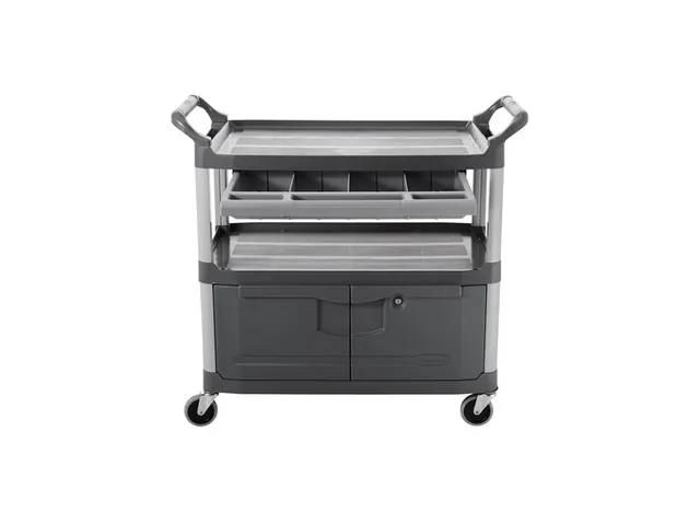 Chariot utilitaire X-tra avec tiroir et armoire Rubbermaid