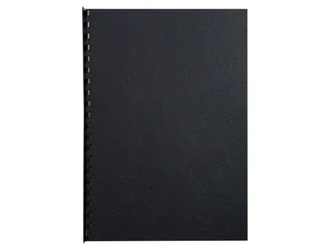 Paquet de 100 couvertures Grain cuir pour reliure A4 - Couleurs assort