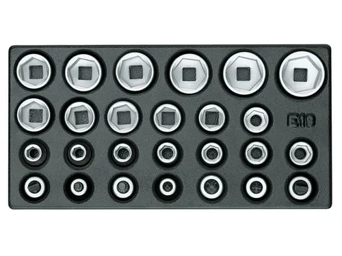 1500 ES-19 IS Set doppen 1/2 inch in 1/3 ES module