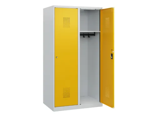 schoollocker,HxBxD 1530x800x500mm,2vak,vak B 400mm,cil.-slot