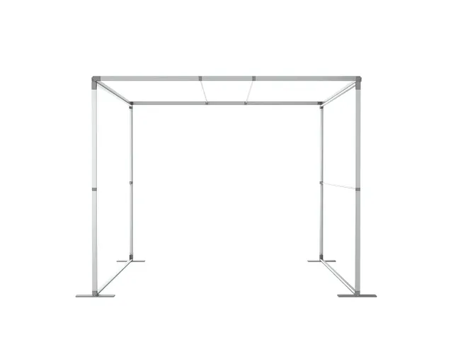 FlexFrame Modulair systeem Dak 120x250cm Zilver frame