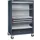 Mobiele roldeurkast,HxBxD 1813x1205x691mm,3xStalen bodem,3lade(n)