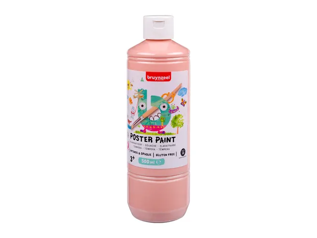 Gouache Bruynzeel flacon 500ml beige rosé