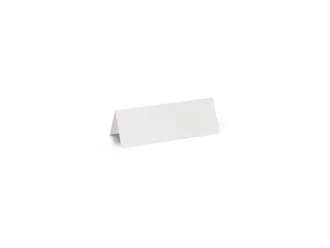 Tafelnaambord MAUL karton 21x7,5cm wit 100 stuks
