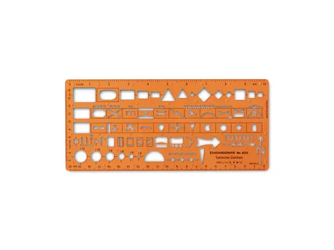 Sjabloon Standardgraph tactische troepen- formaties