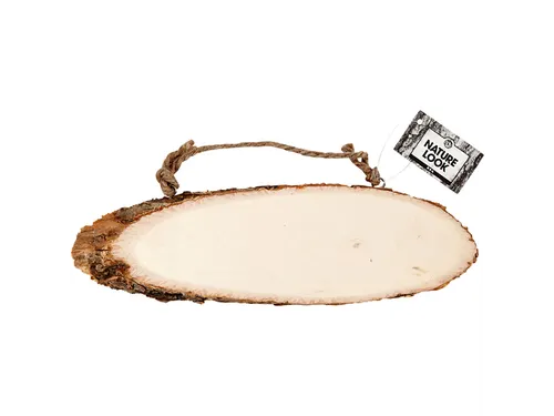 Deurbordje Creativ Company hoogte 6-10cm breedte 23-28cm hout