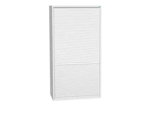 hangkast,HxBxD 2000x1050x550mm,3xStalen bodem,romp RAL7035 - 1