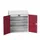 lessenaarkast 1130x1050x550mm 2 legborden 2 laden RAL7035+RAL3004