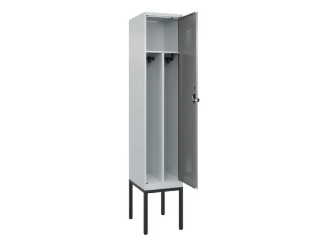 locker voor scheiding van kleding,HxBxD 2120x400x500mm,1vak