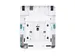 Handdoekroldispenser Satino SYS1 Hyginity sensor wit 333420