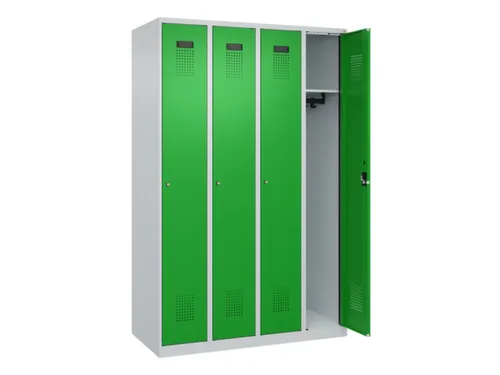 locker,HxBxD 1850x1200x500mm,4vak,vak B 300mm,cil.-slot
