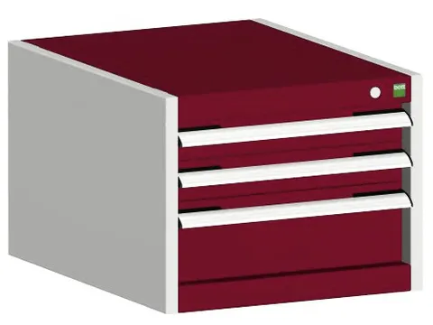 armoire à tiroirs HxlxP 400x525x525mm 3tiroir(s) a. charges normales
