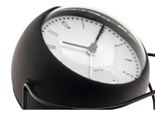 Wekker NeXtime Bubble alarm clock 11x8cm zwart metaal - 6