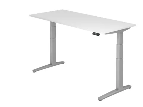 Elektrisch in hgte vst. zit-sta-bureau,HxBxD 650-1290x1800x800mm
