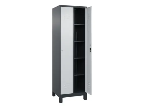 wasgoedverdeelkast,HxBxD 1950x600x500mm,vak B 300mm,cilinderslot