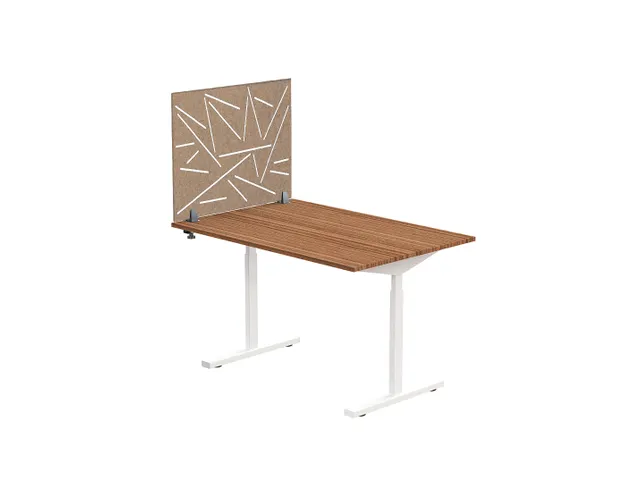 Ecran de séparation acoustique motif découpé 60x75cm Sable