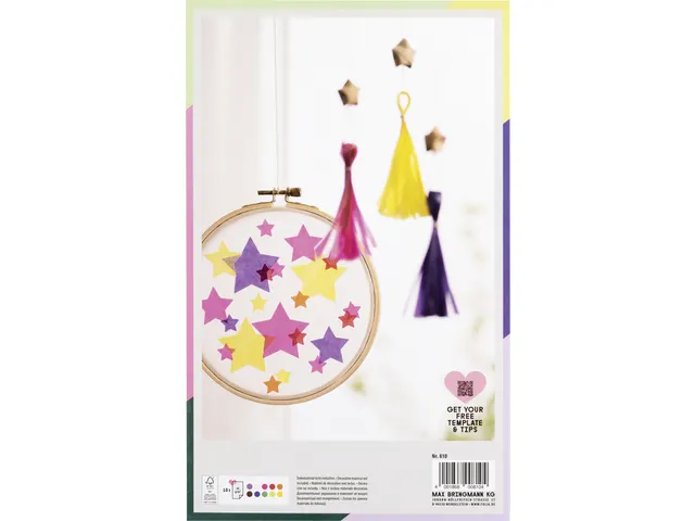 Transparant papier Folia 18.5x29.7cm 42gr 10 vel 10 kleuren