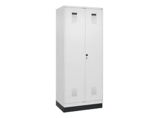 PBM-locker,HxBxD 1950x800x500mm,2vak,vak B 400mm,draaigrendel - 2