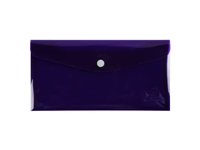 Pochette pression Iderama en polypropylène - Couleurs assorties