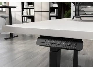 Elektrisch ihv bureau,HxBxD 720-1200x1800x800mm,blad decor kasjmier - 4