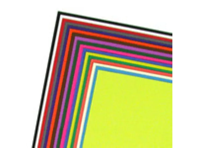 Papier de couverture Papyrus 50x70cm 120g 100 feuilles assorti
