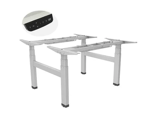 Dextro Plus onderstel Duo bureau elektrisch Zit-Sta 120-180 Alu V2