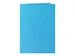 Carte de correspondance Papicolor double 105x148mm bleu ciel 6 pièces