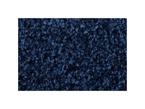 Tapis d'entrée intérieur 60x90cm lavable Bleu