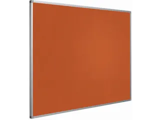 Prikbord Bulletin Oranje 120x180cm Softline Profiel 16mm - 1