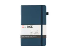 Notitieboek Sakura hard cover large lijn deep indigo 130x210mm