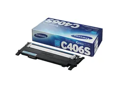 Samsung CLT-C406S CLP toner cyaan 1000 pagina's