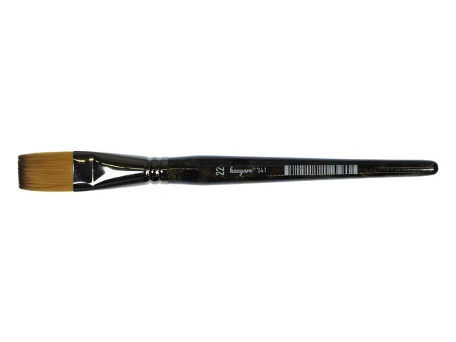 Penseel Kangaro Serie 341 plat Nr. 22 synthetisch doos 6 stuks
