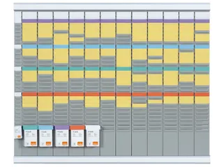 T-kaart Planner Nobo 12 Panelen 32 Sleuven - 2