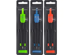 Snelverstelpasser Faber-Castell assorti gekleurd