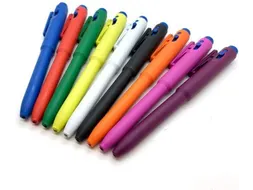 BST J800 Detecteerbare drukpen Wit Schrijfkleur Blauw 25 Stuks