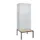 PBM-locker met bank,HxBxD 2120x800x815mm,2vak,vak B 400mm,cil.-slot