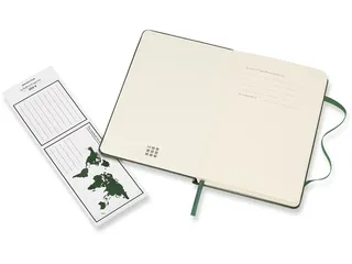 Notitieboek Moleskine pocket 90x140mm blanco hard cover myrtle green - 6