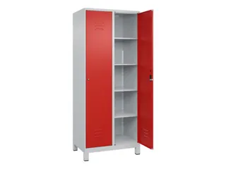 wasgoedverdeelkast,HxBxD 1950x800x500mm,vak B 400mm,cilinderslot - 2